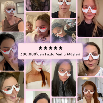 Nora | Gözaltı Mikro Akım Kırmızı Işık Terapi Gözlüğü