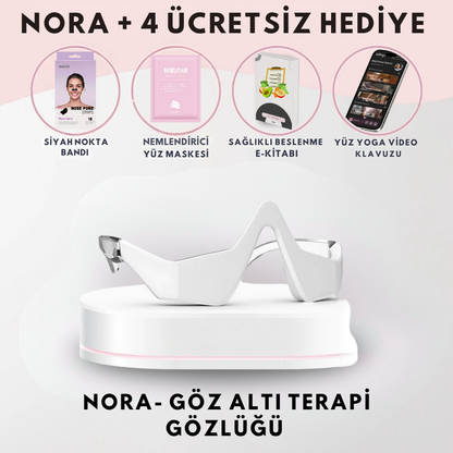 Nora | Gözaltı Mikro Akım Kırmızı Işık Terapi Gözlüğü
